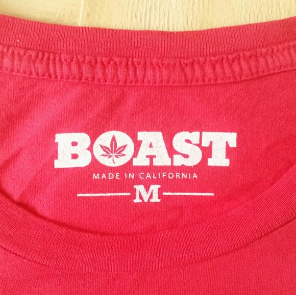 Boast T-shirt Retro Style 420 Weed - Picture 3 of 3